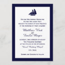 Search for naval invitations Blue