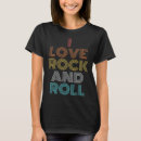 Search for i love rock and roll tshirts Retro