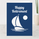 Search for retirement sailing cards Retiring