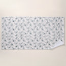 Search for wedding beach towels Modern script writing