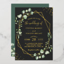 Recherche de géométrique invitations Feuille d'or