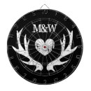 Recherche de chasse jeux de fléchettes Monogramme