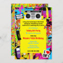 Recherche de 1980s anniversaire invitations Années 1980