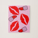 Recherche de sexy puzzles Rouge à lèvres