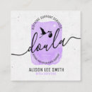 Recherche de doula cartes visite Post partum doula