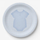 Search for blue gingham plates Simple