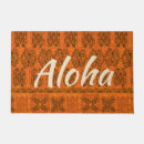 Search for polynesian doormats Aloha