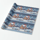 Search for chimney wrapping paper Santa