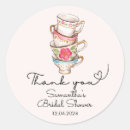 Search for bridalshower stickers Thankyou