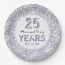 Search for 25th anniversary plates 25 years