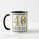 Search for 40 years mugs Elegant