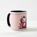 Search for cartoon and a heart mugs For her