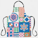Search for scandinavian pattern aprons Floral