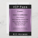 Search for vip sweet 16 invitations Sixteen