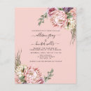 Search for dusty rose and sage wedding invitations Floral