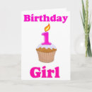 Search for 1 year old birthday cards Girl