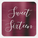 Search for modern sweet 16 stickers Birthday