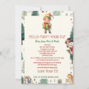 Search for letter from santa invitations Hello from your elf