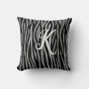 Search for black silver zebra pillows Sparkle
