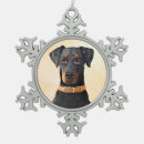 Search for doberman ornaments Dog