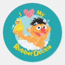 Search for bath time stickers Ernie sesame street