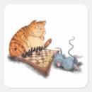 Recherche de souris de chat autocollants Pour enfants