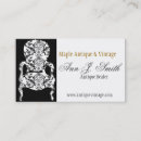 Recherche de dentelle vintage cartes visite Design