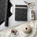 Search for professional wrapping paper Black and white