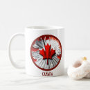 Search for canadian maple leaf mugs White