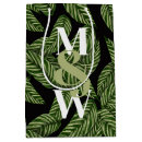 Search for palm leaf gift bags Tropical