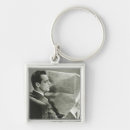 Search for newspaper keychains Black and white