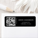 Search for qr code return address labels Simple