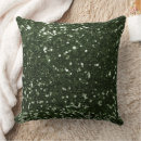 Search for green glitters pillows For her