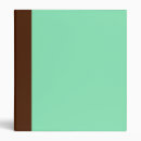 Search for mint green binders Background