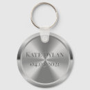 Search for engraved round keychains Metal