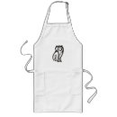 Search for wisdom aprons Owl