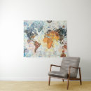 Search for world map tapestries David rumsey
