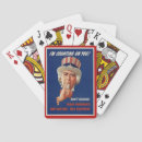 Search for uncle playing cards Red white and blue