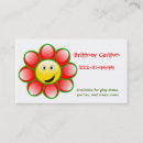 Search for happy face business cards Colourful