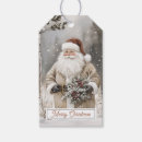 Search for vintage santa gift tags Old fashioned