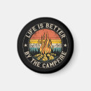 Recherche de le feu camp magnets Aventure
