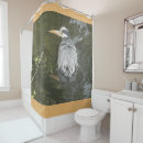 Search for heron shower curtains Great blue heron