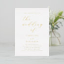 Search for formal black and gold invitations Minimalist
