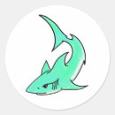 Search for shark cartoon stickers Ocean