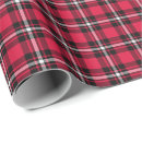 Search for black and white plaid wrapping paper Red