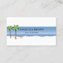 Search for destinations business cards Vacation