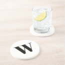 Recherche de monogramme initial dessous de verres Initiales