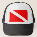 Search for dive flag hats Scuba