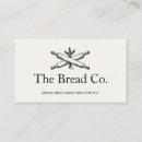 Search for bread baker business cards Cook