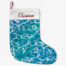 Recherche de eau mer de chaussette de noël Abstrait